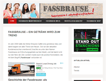 Tablet Screenshot of fassbrausen.com